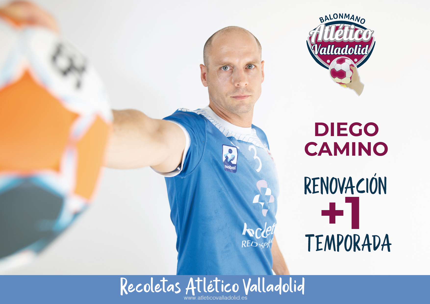 Diego Camino, una temporada más en el Recoletas Atlético Valladolid